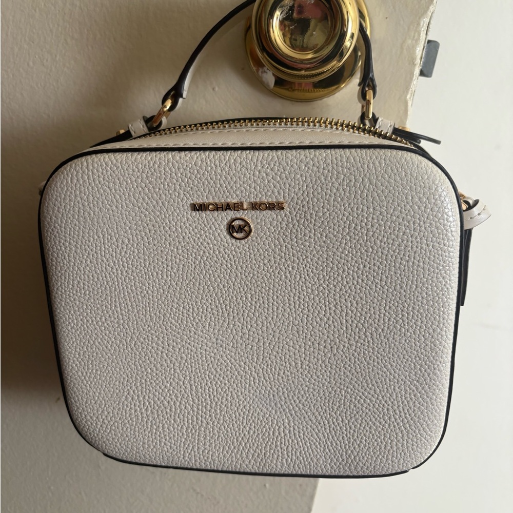 Michael Kors Cream Crossbody Bag